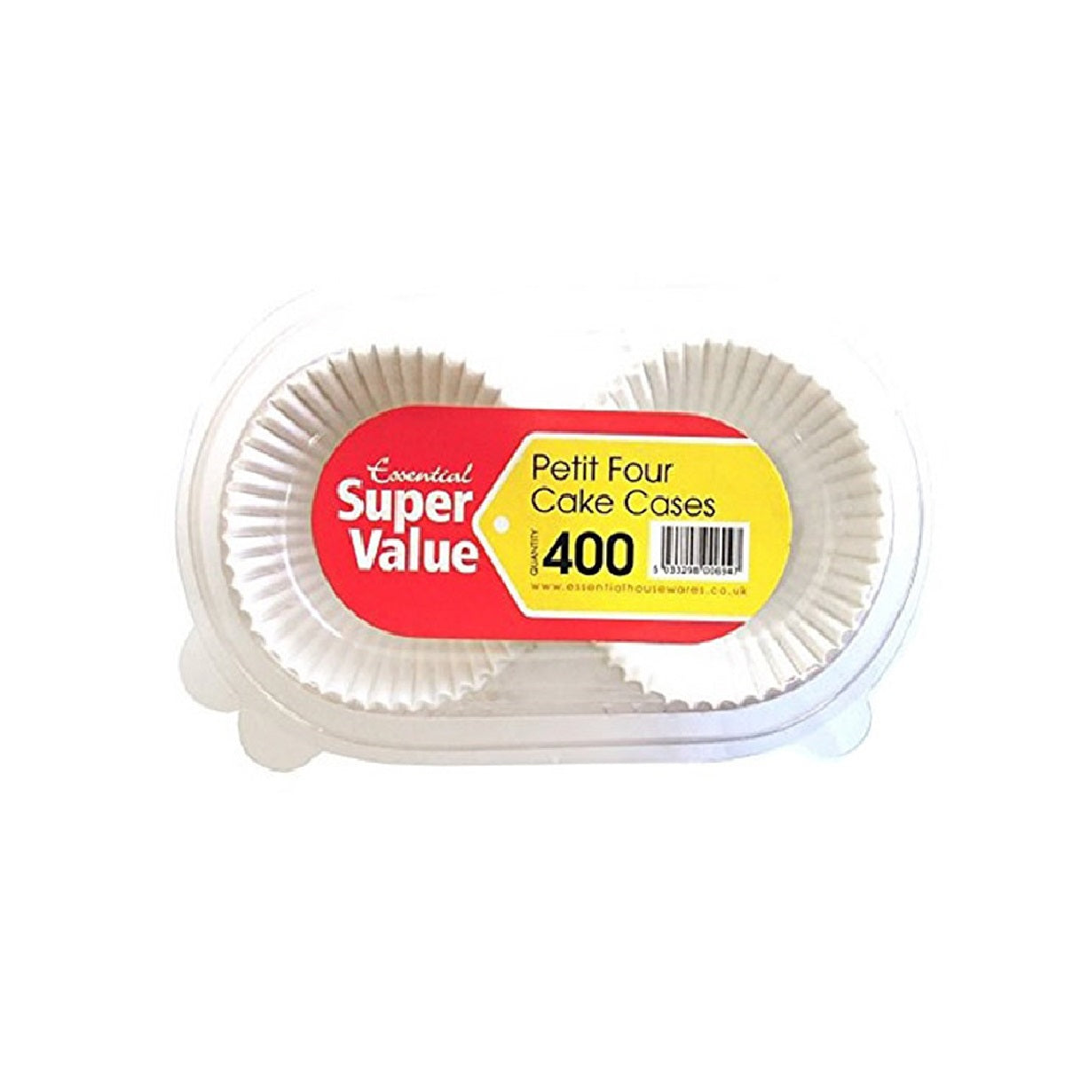 Essential - Petit Four Cake Cases - 400 Pack - Continental Food Store
