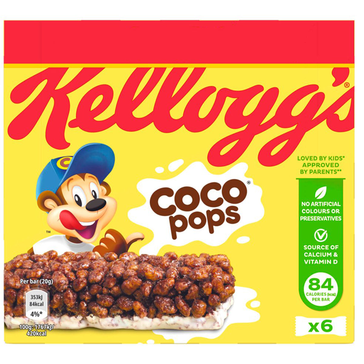 Kellogg's - Coco Pops Cereal Bar - 120g - Continental Food Store