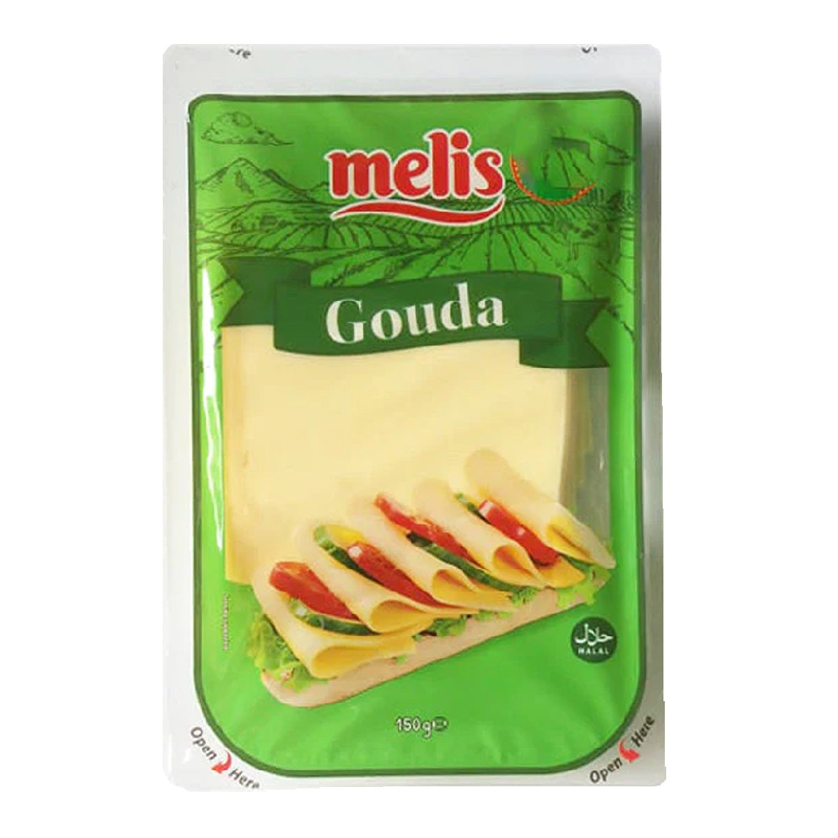 Melis - Sliced Gouda Cheese - 150g - Continental Food Store