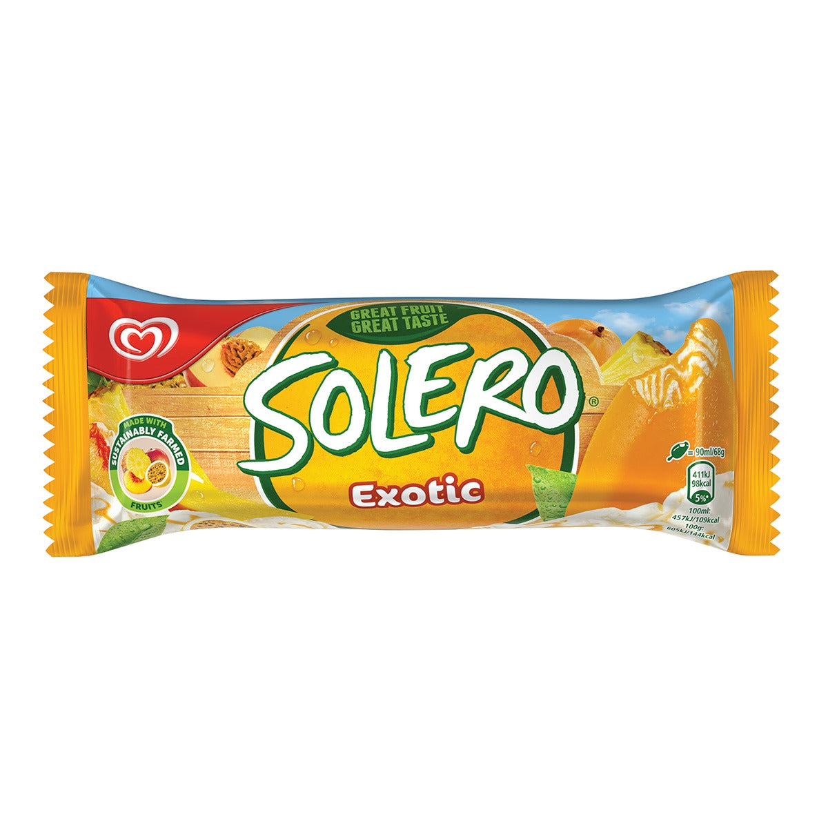 Solero - Exotic Ice Cream - 90ml - Continental Food Store