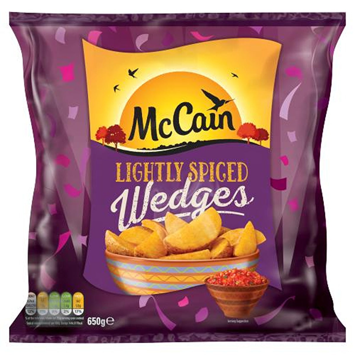 McCain - Lightly Spiced Wedges - 650g - Continental Food Store
