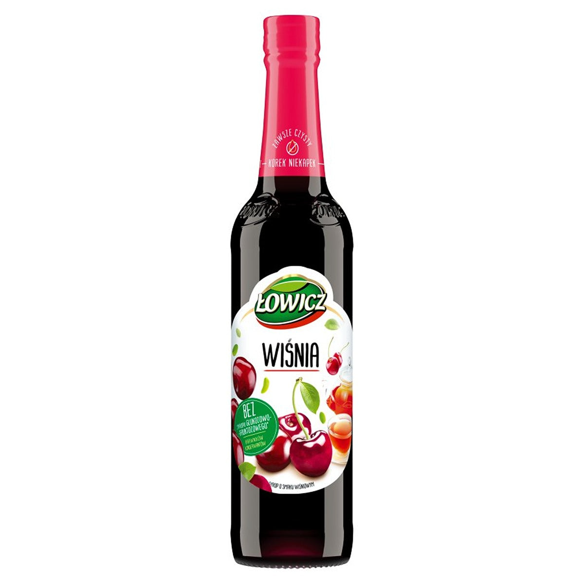 Lowicz - Cherry Syrup - 400ml - Continental Food Store Lowicz - Cherry Syrup - 400ml - Continental Food Store