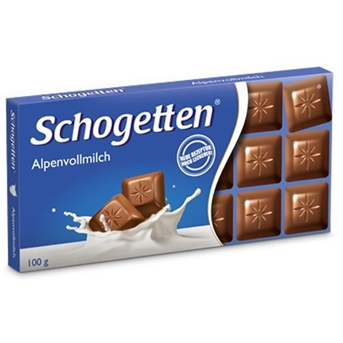 Schogetten - Alpine Milk Chocolate - 100g - Continental Food Store