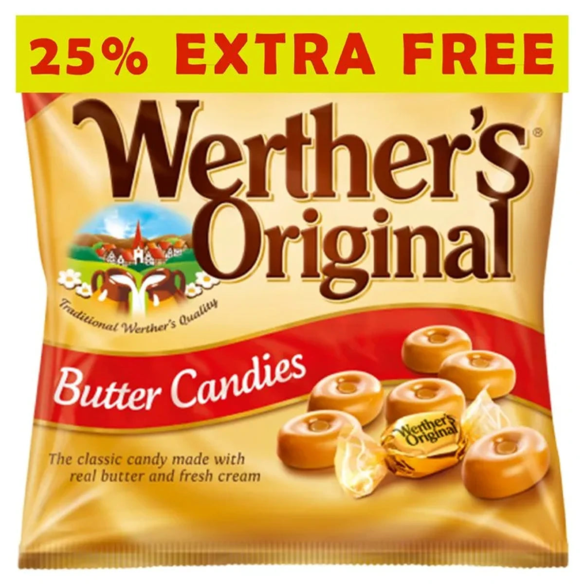 Werther's Original - Butter Candies - 137.5g - Continental Food Store