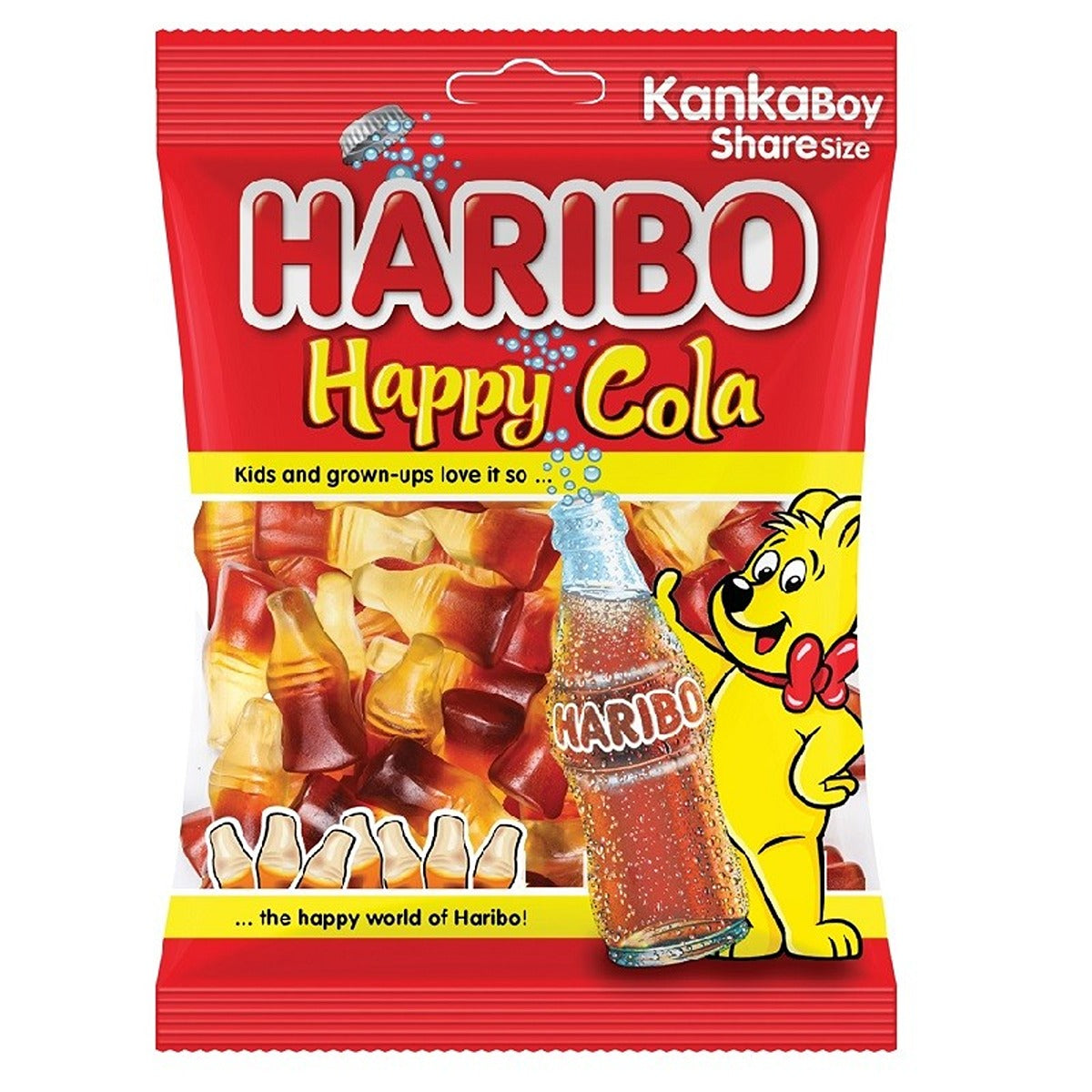 Haribo - Happy Cola - 80g - Continental Food Store Haribo - Happy Cola - 80g - Continental Food Store