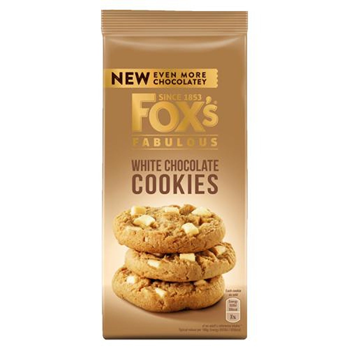 Fox's - Fabulous White Chocolate Cookies - 180 g - Continental Food Store