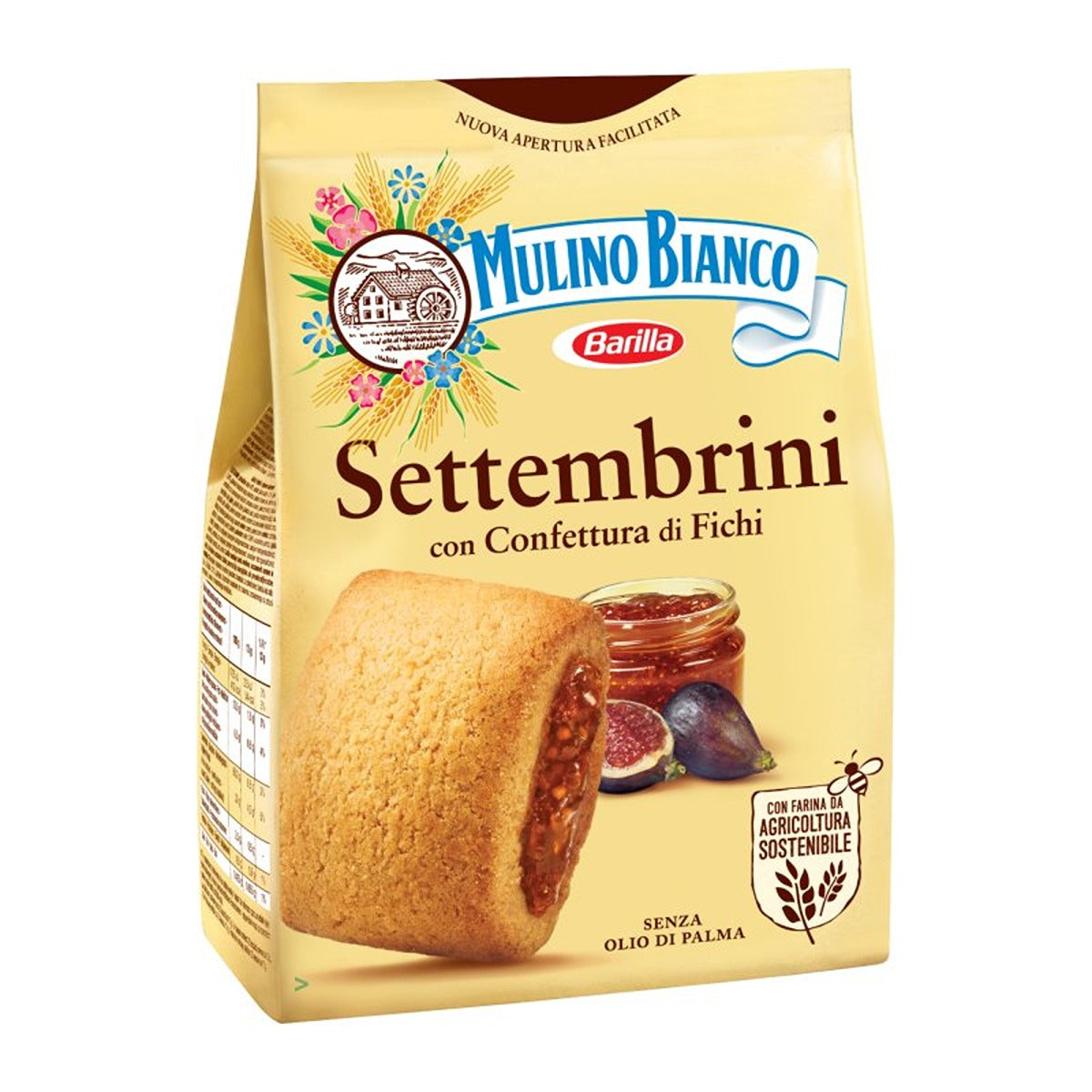 Mulino Bianco - Settembrini Fig Biscuits - 300g - Continental Food Store Mulino Bianco - Settembrini Fig Biscuits - 300g - Continental Food Store