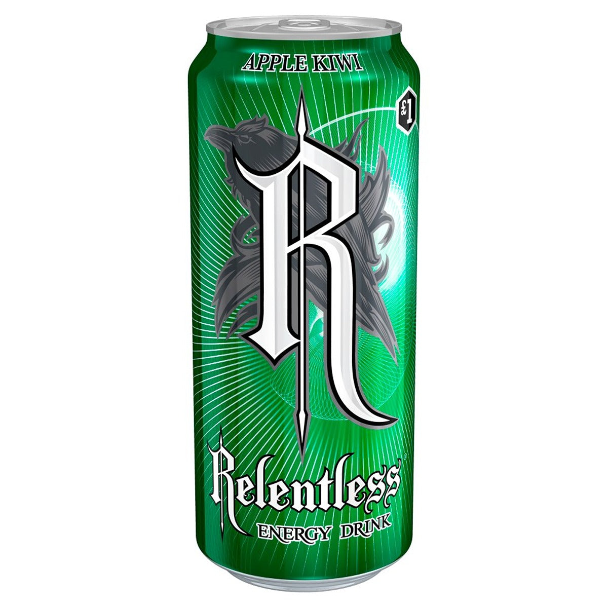 Relentless - Apple & Kiwi Energy Drink - 500ml - Continental Food Store Relentless - Apple & Kiwi Energy Drink - 500ml - Continental Food Store