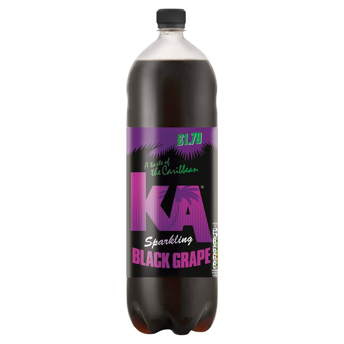 KA - Sparkling Black Grape - 2L - Continental Food Store