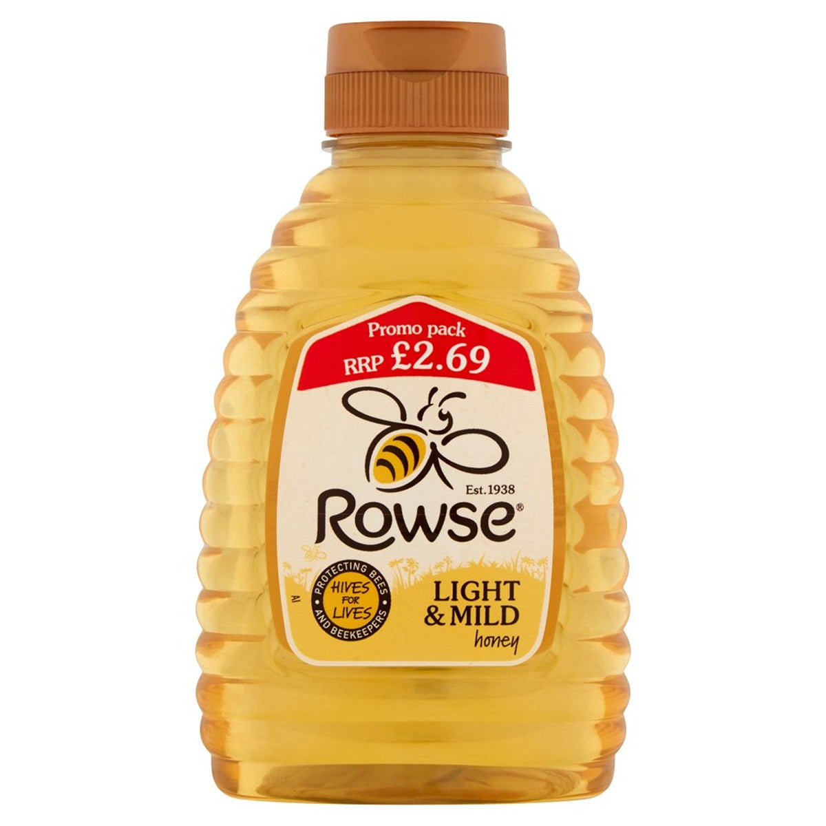 Rowse - Light & Mild Honey - 340g - Continental Food Store Rowse - Light & Mild Honey - 340g - Continental Food Store