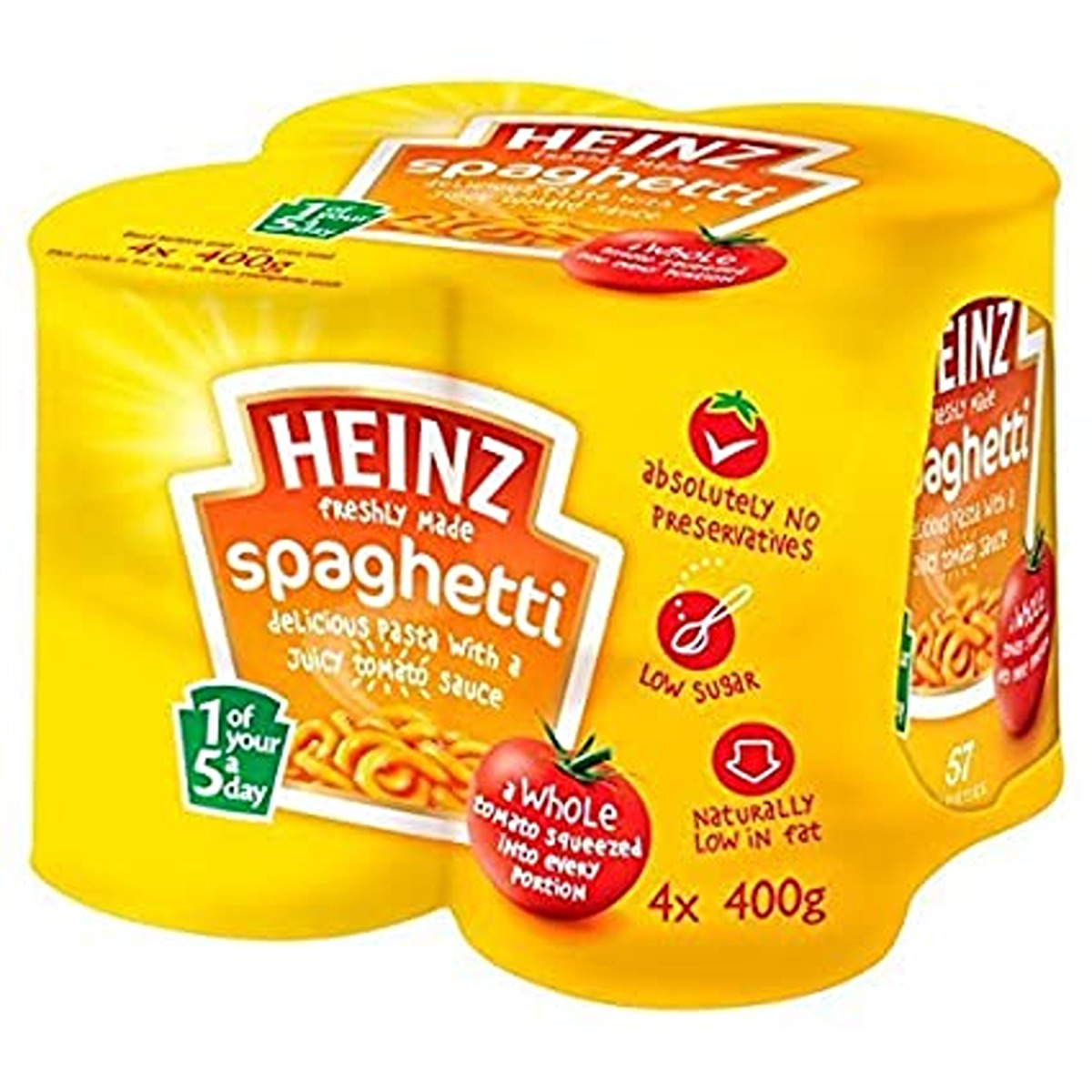 Heinz - Spaghetti - 4 x 400g - Continental Food Store