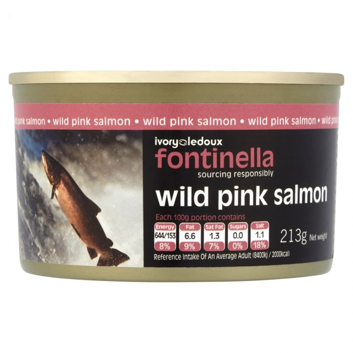 Fontinella - Wild Pink Salmon - 213g - Continental Food Store