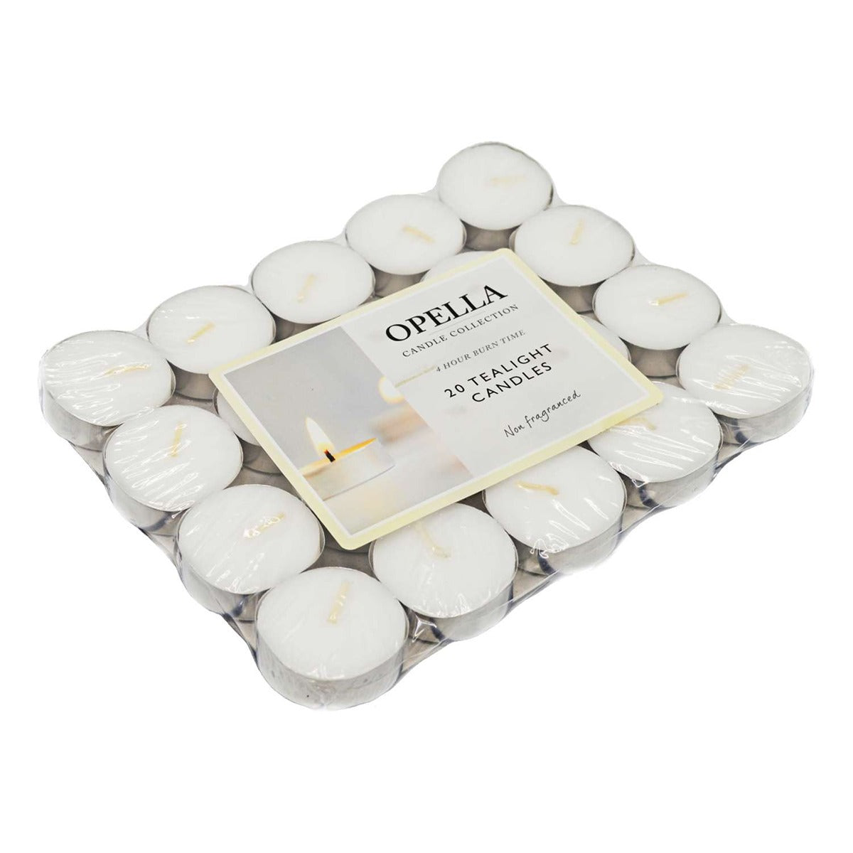 Opella - Tealight Candles - Pack of 20 - Continental Food Store