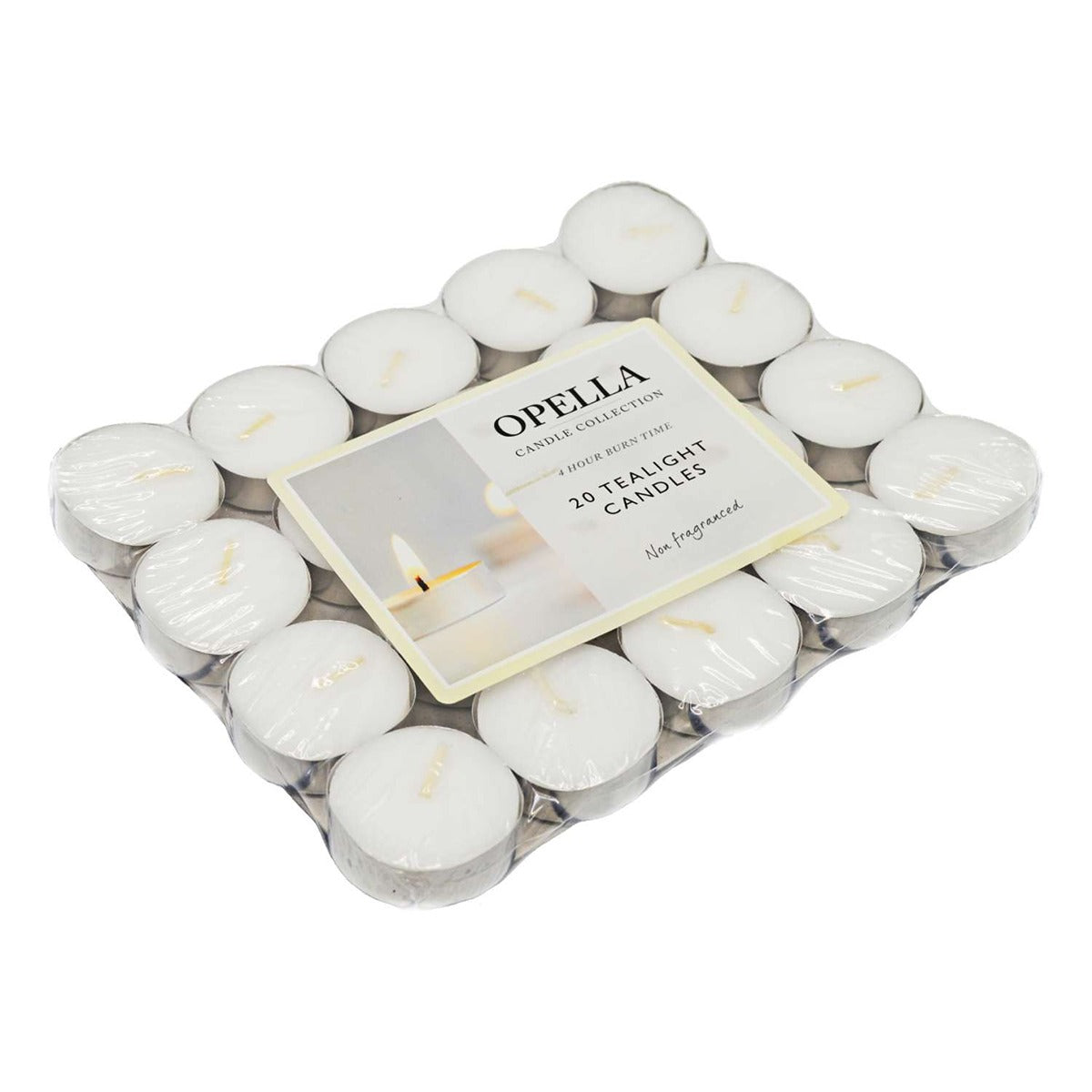 Opella - Tealight Candles - Pack of 20 - Continental Food Store Opella - Tealight Candles - Pack of 20 - Continental Food Store
