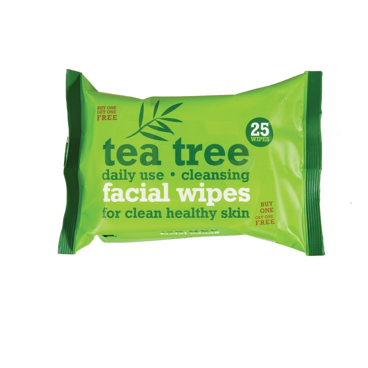 Tea Tree - Facial Wipes - Pack of 25 - Continental Food Store