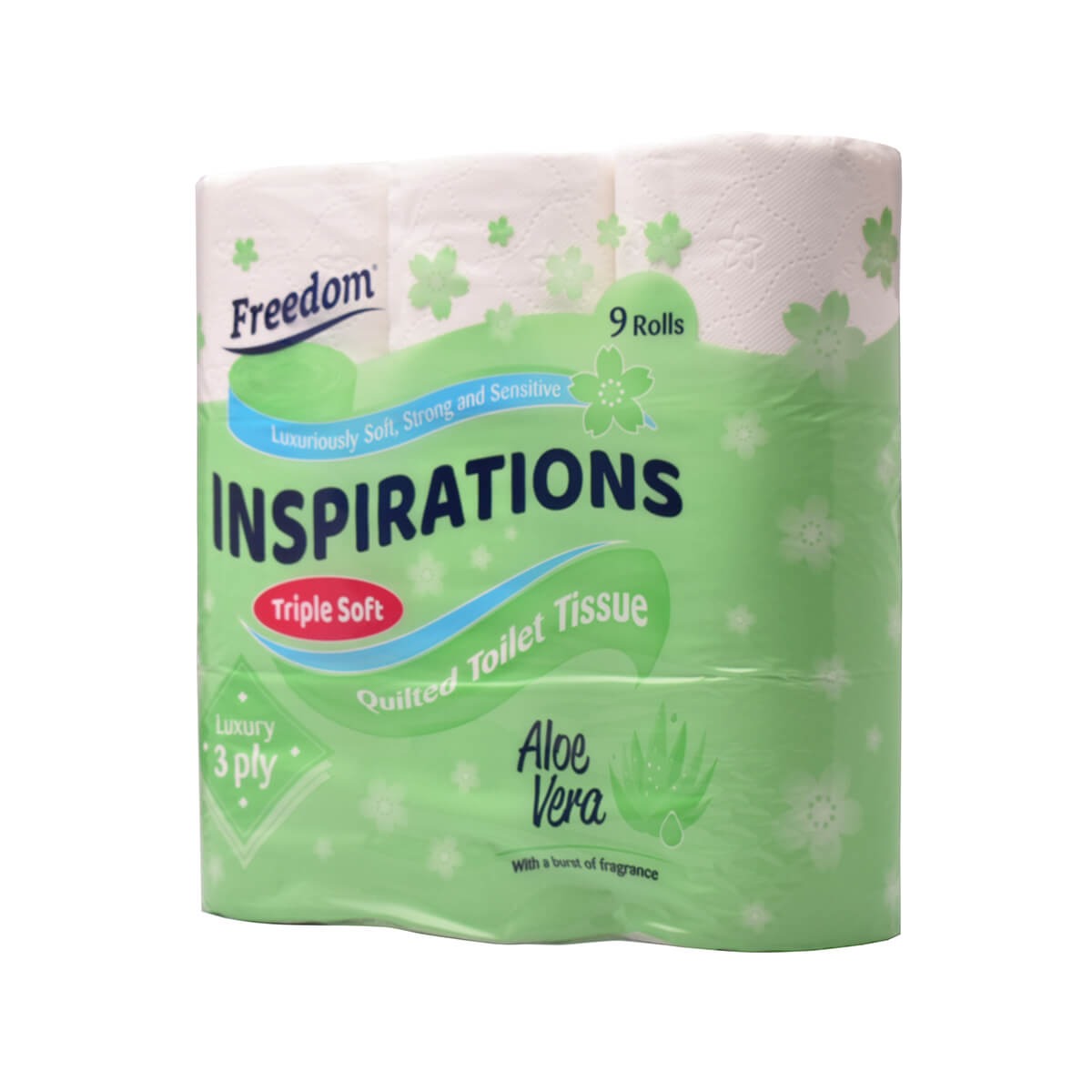 Freedom - Aloe Vera Toilet Tissue - 9 Rolls - Continental Food Store Freedom - Aloe Vera Toilet Tissue - 9 Rolls - Continental Food Store
