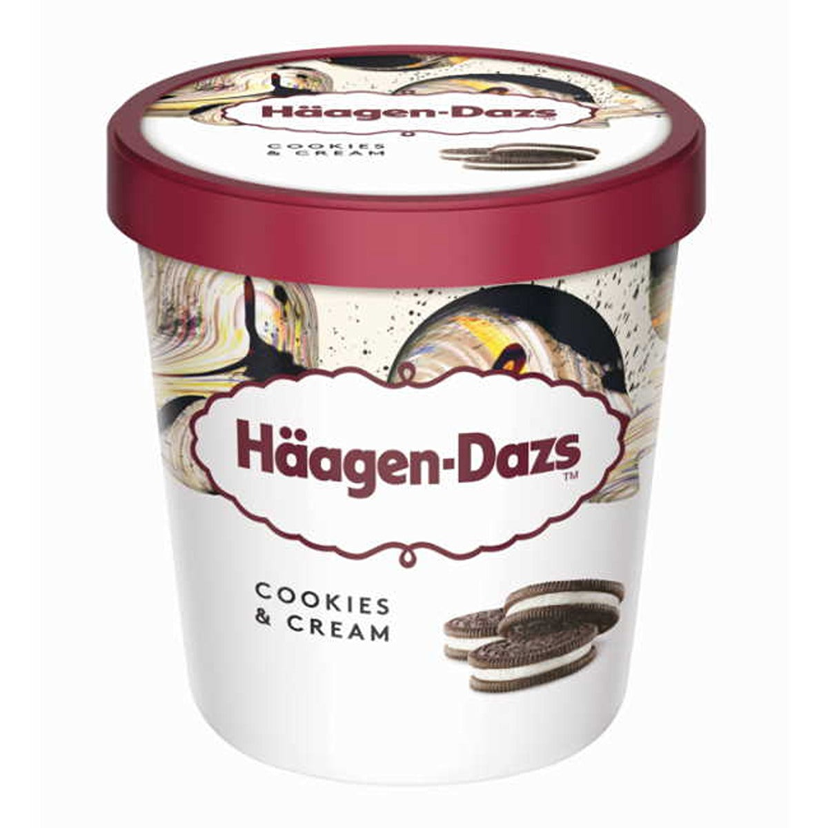 Häagen-Dazs - Cookies & Cream Ice Cream - 460ml - Continental Food Store Häagen-Dazs - Cookies & Cream Ice Cream - 460ml - Continental Food Store