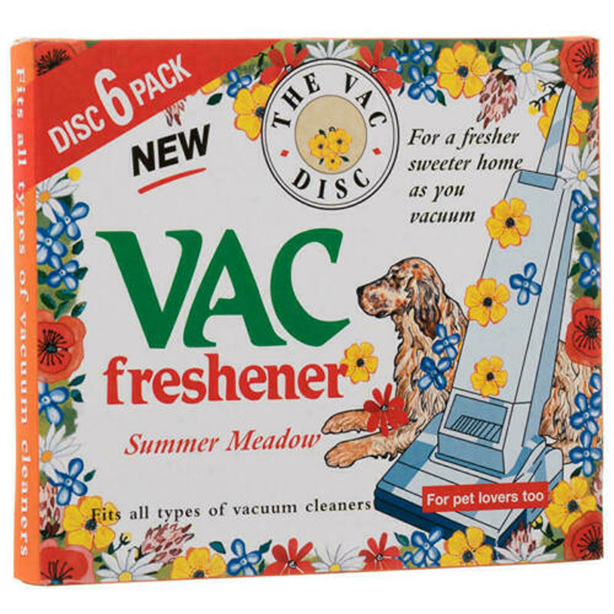 The Vac Disc - Air Freshener Discs - 6 Discs - Continental Food Store