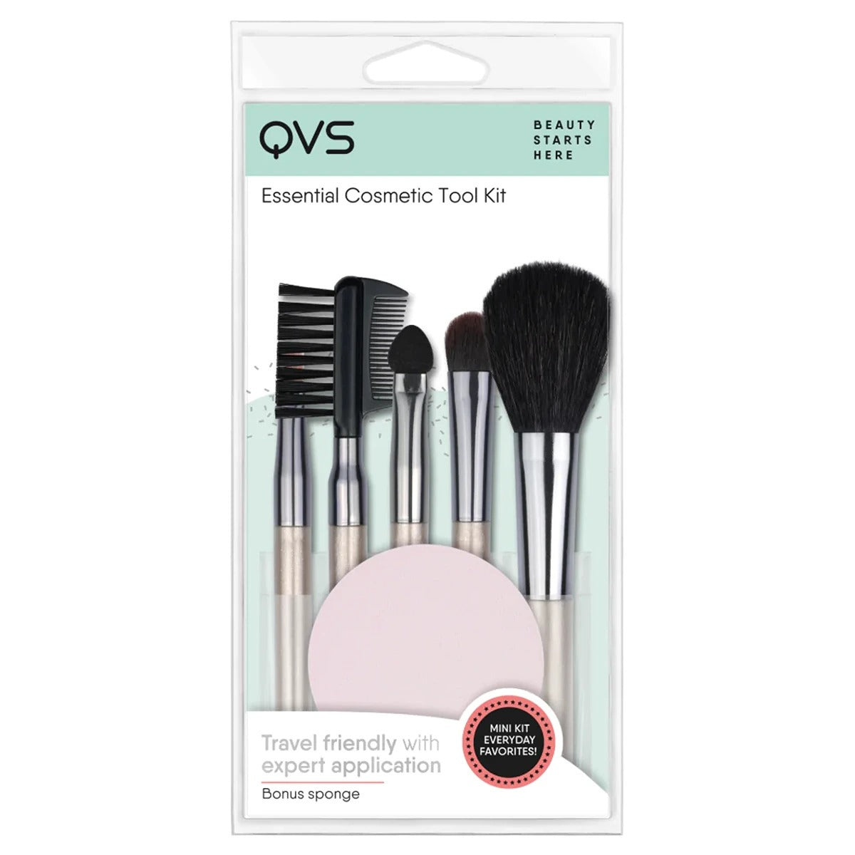 QVS - Essential Cosmetic Tool Kit - Continental Food Store