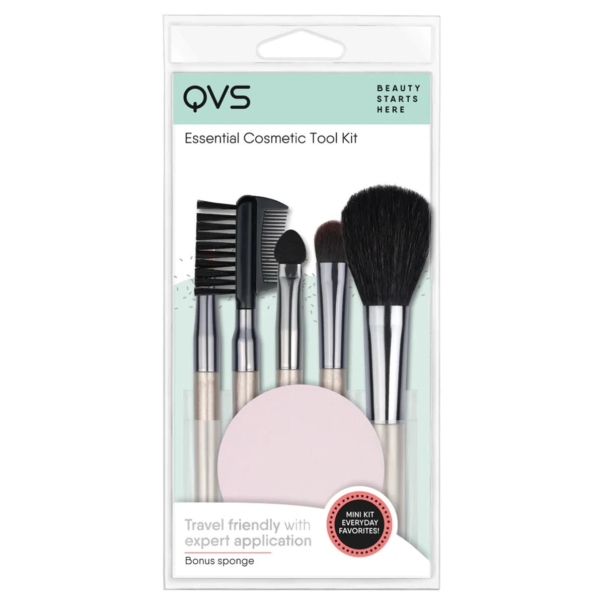 QVS - Essential Cosmetic Tool Kit - Continental Food Store QVS - Essential Cosmetic Tool Kit - Continental Food Store