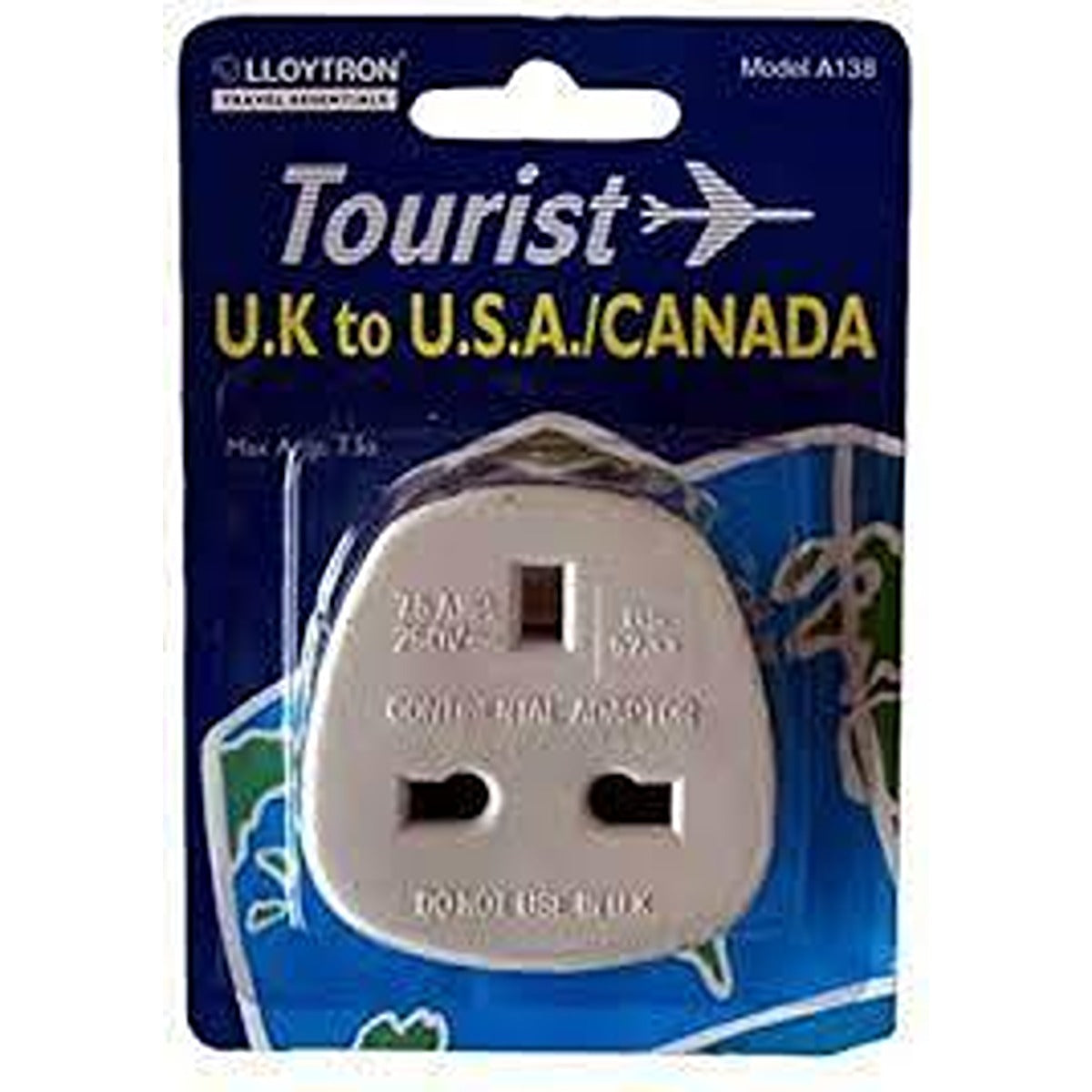 Lloytron - Travel Adaptor - Continental Food Store Lloytron - Travel Adaptor - Continental Food Store