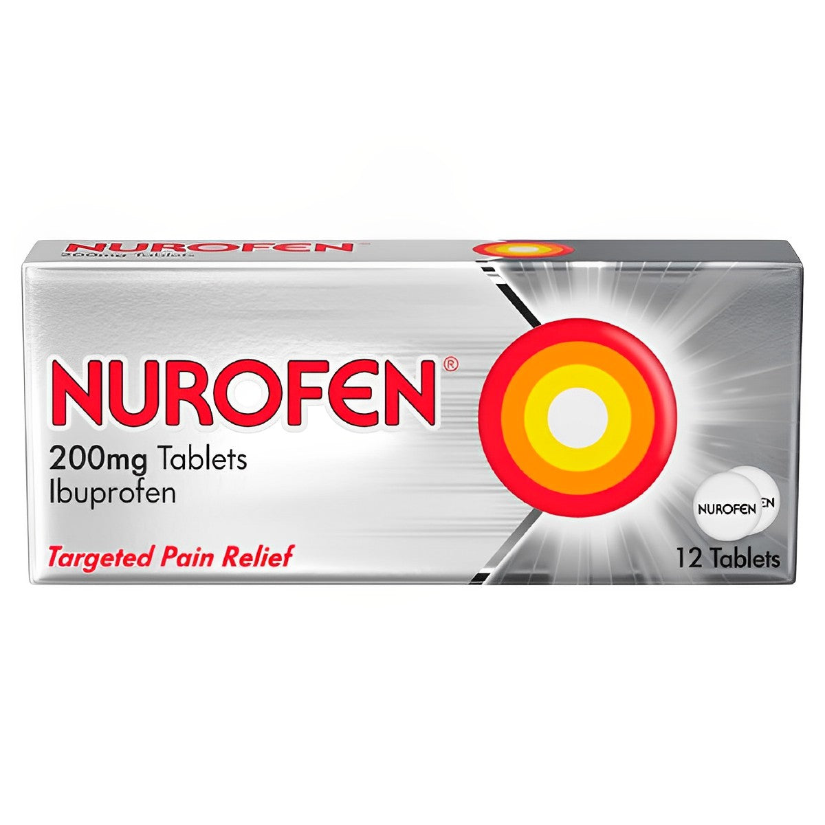 Nurofen - Ibuprofen  12 Tablets - 200mg - Continental Food Store