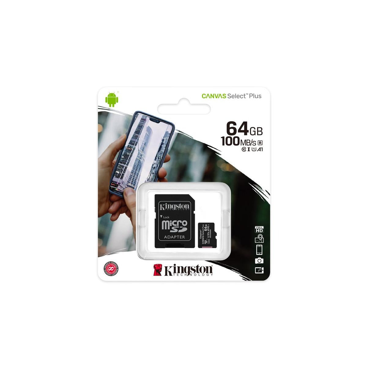 Kingston - Canvas Select Plus - 64GB - Continental Food Store