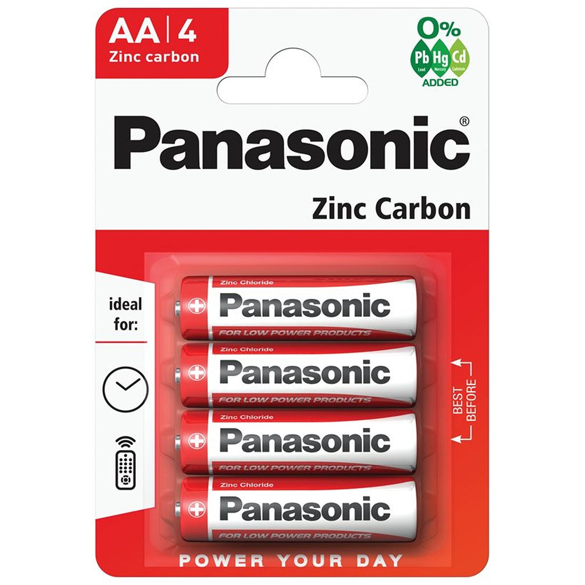 Panasonic R6 AA Zinc-Carbon Battery - Continental Food Store