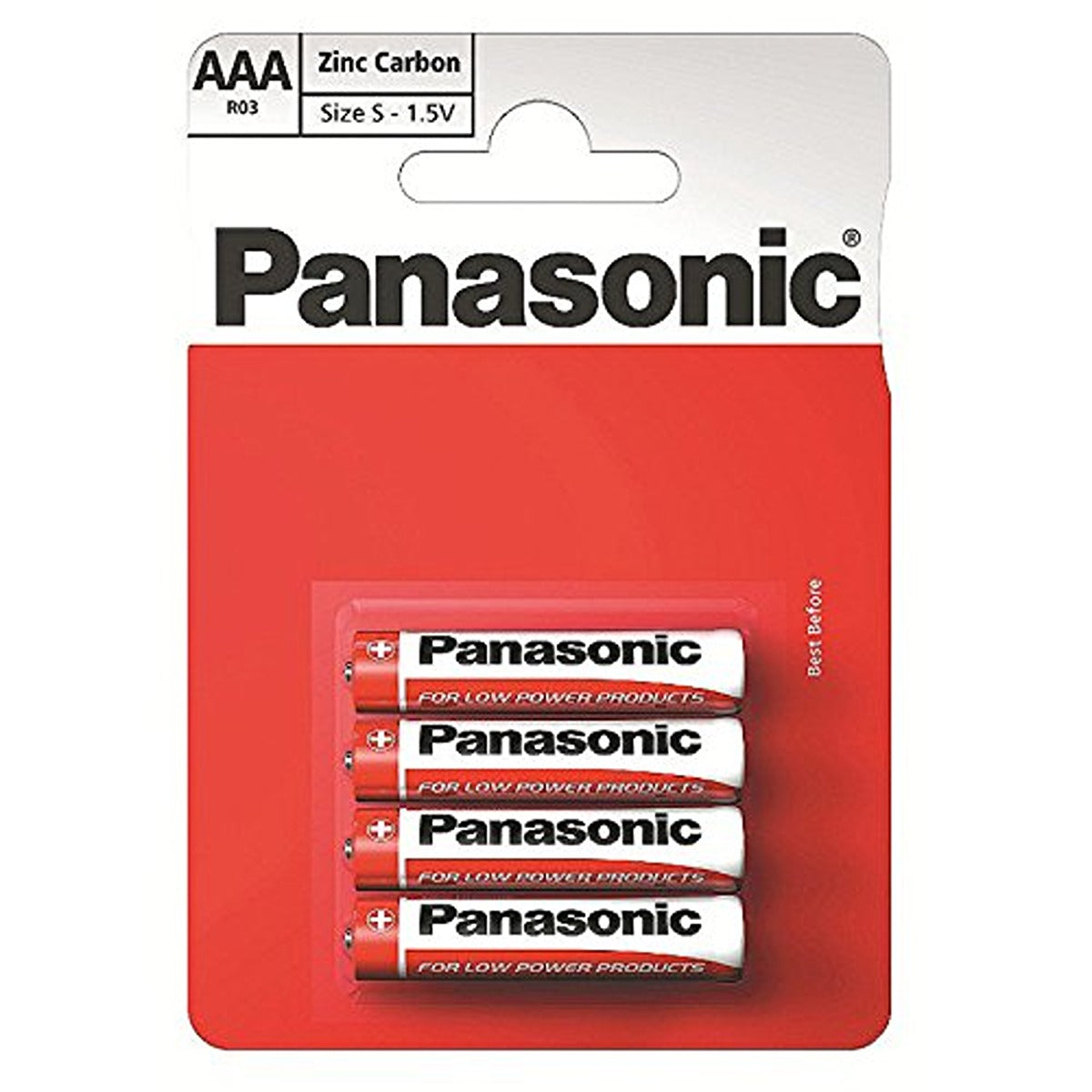 Panasonic - R03 AAA Zinc-Carbon Battery - Continental Food Store