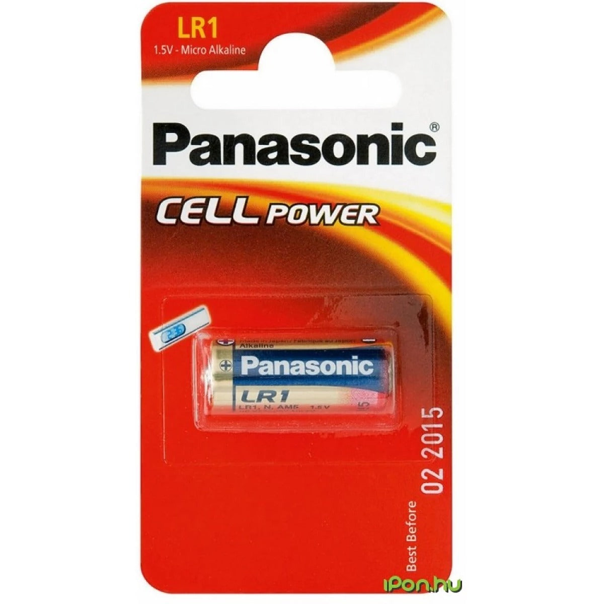 Panasonic - 1.5v SECURITY LR1 N-SIZE E90 BATTERIES - Continental Food Store