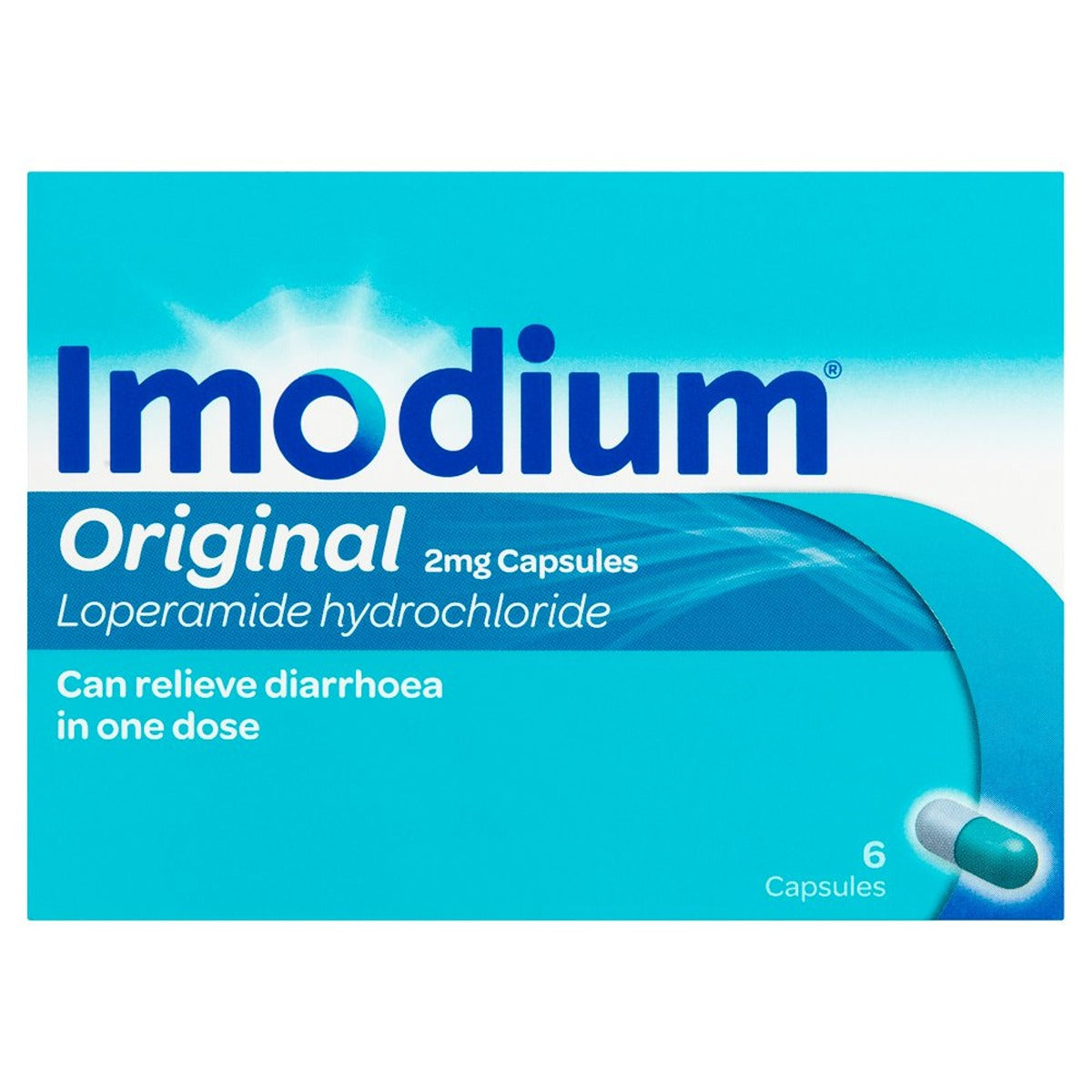 Imodium - Original 2mg - 6 Capsules - Continental Food Store