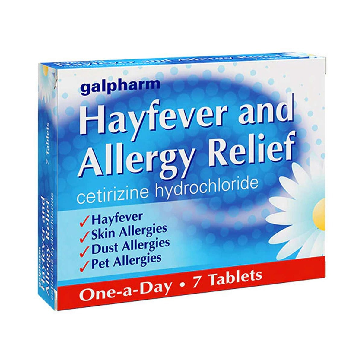 Galpharm - Hayfever and Allergy Relief - 7 Tablets - Continental Food Store