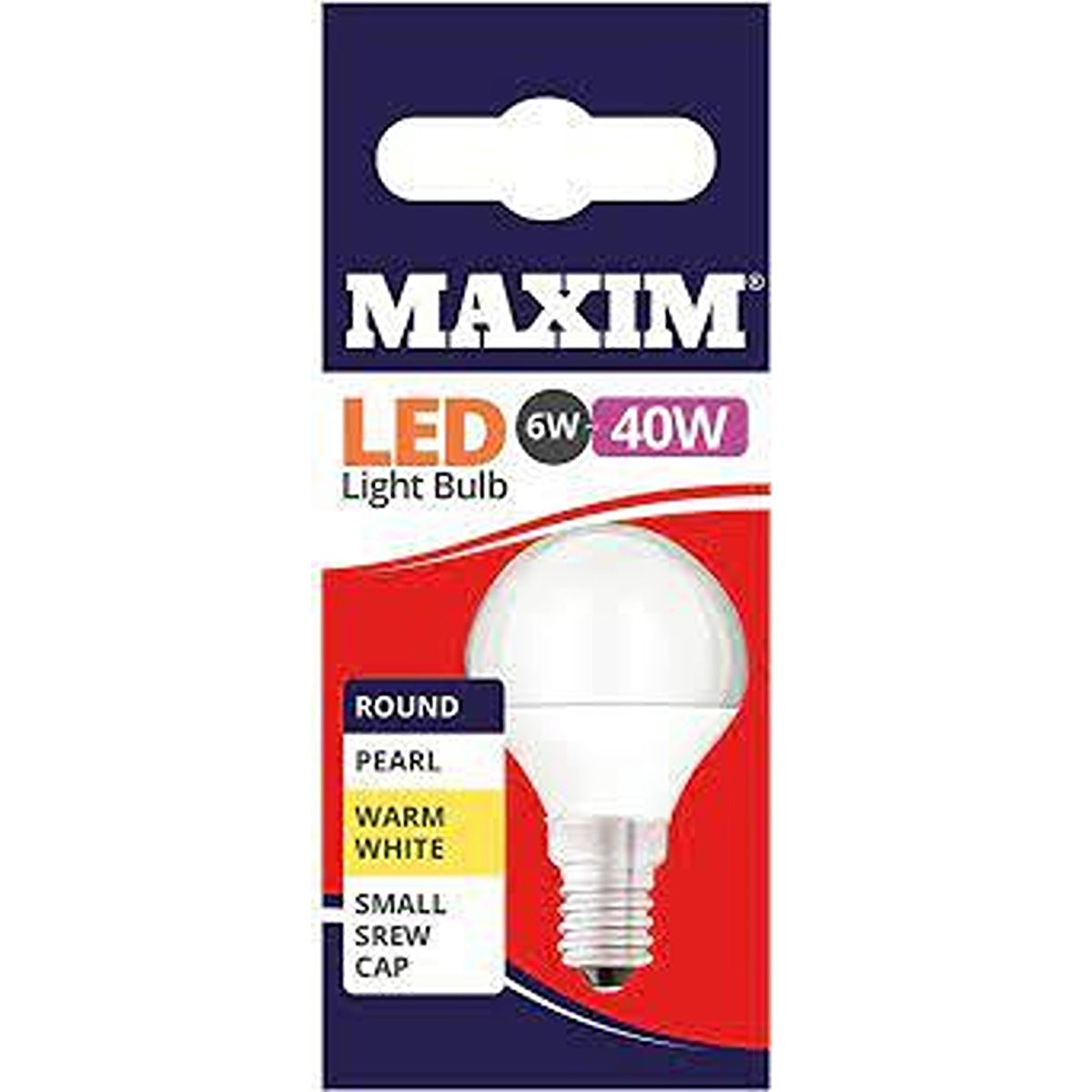 Maxim - LED Lightbulb 6W - White - Continental Food Store Maxim - LED Lightbulb 6W - White - Continental Food Store
