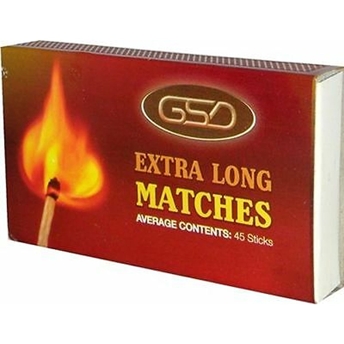 GSD - Extra Long Matches - 45 Sticks - Continental Food Store