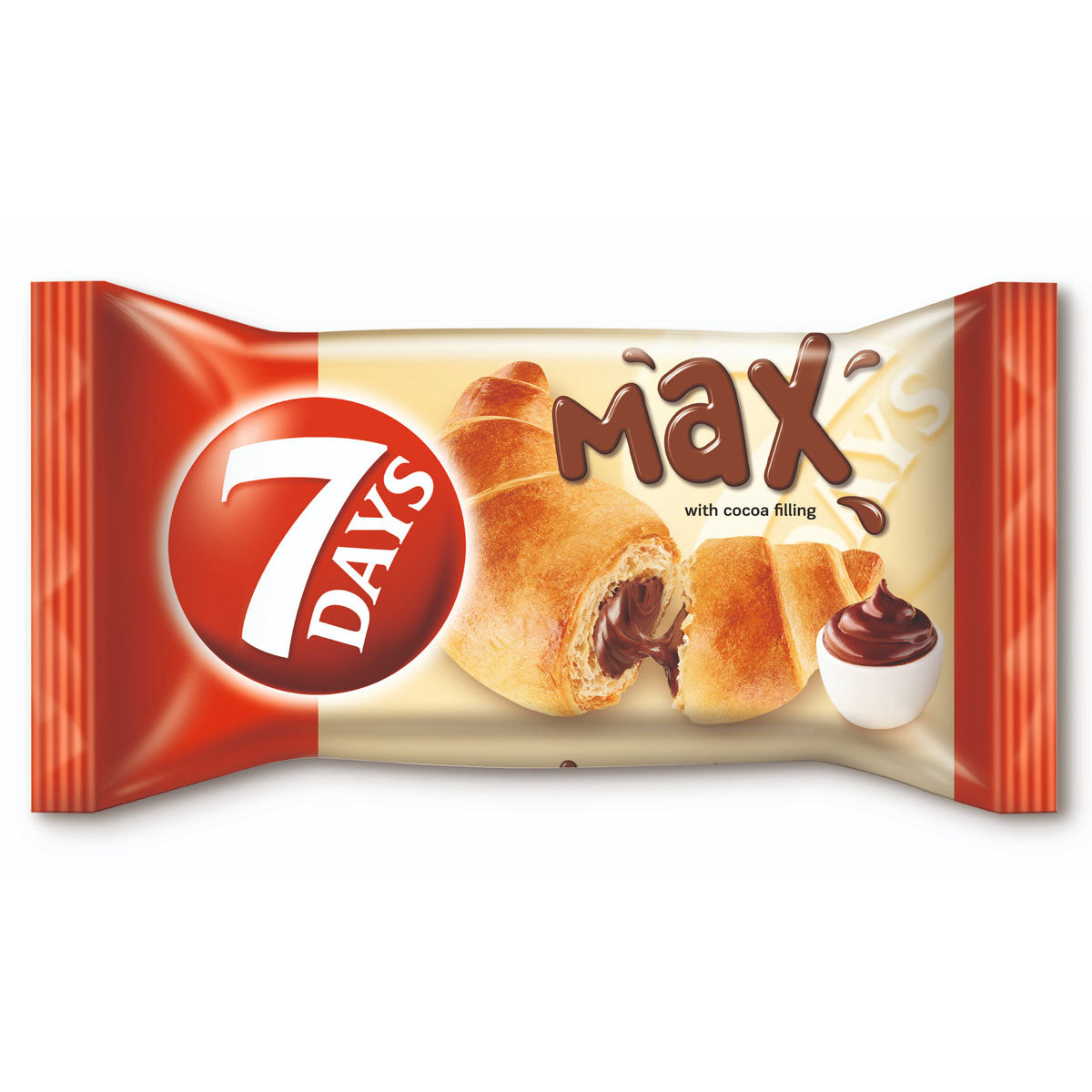 7 Days - Max Cocoa Croissant - 80g - Continental Food Store