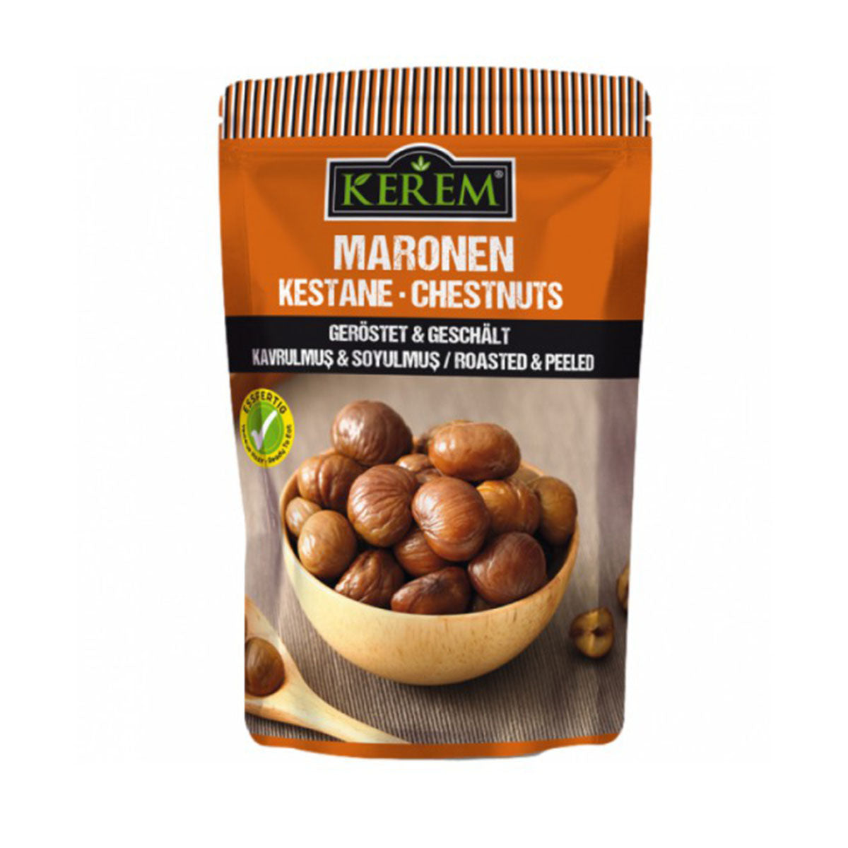 Kerem - Chestnuts Peeled - 125g - Continental Food Store