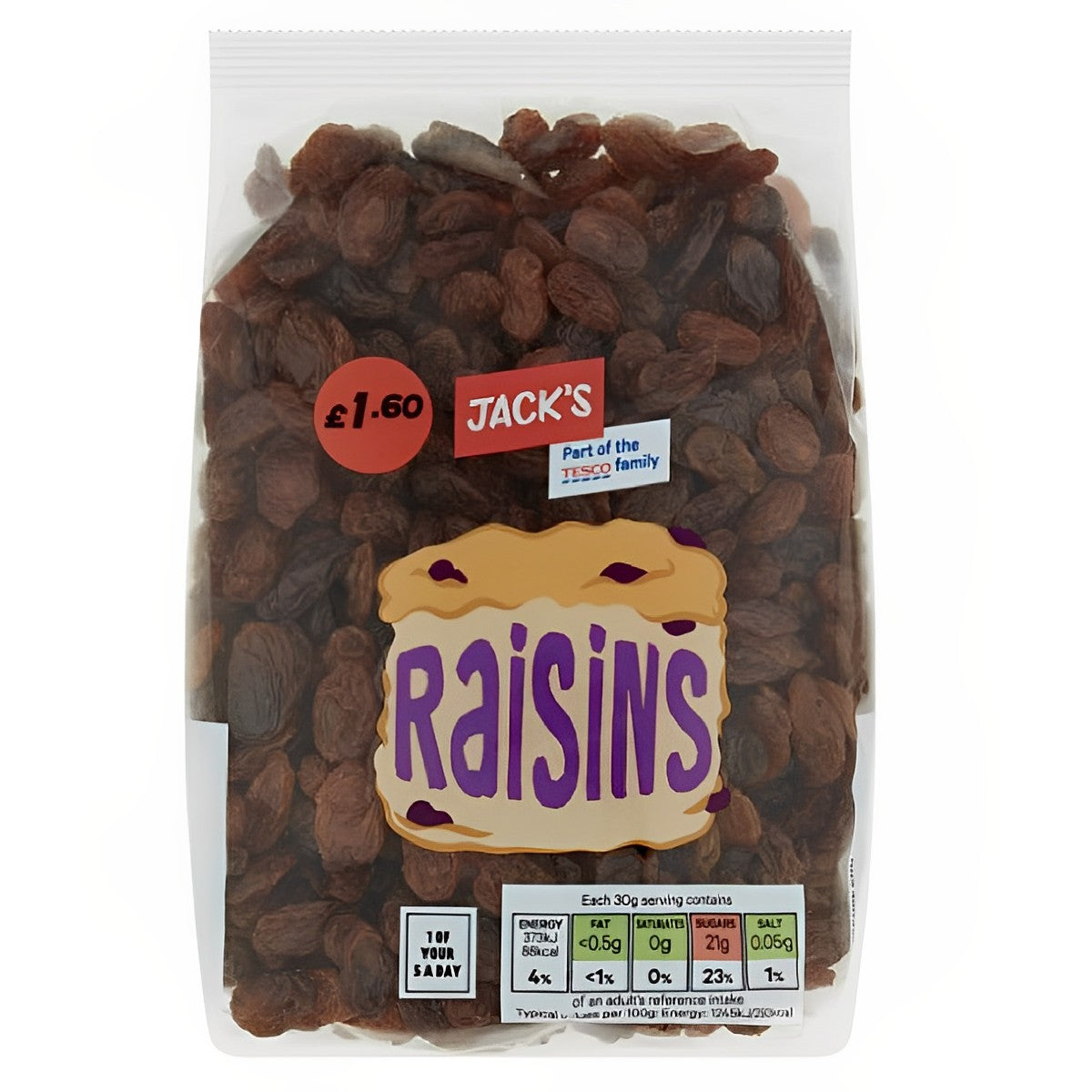 Jack's - Raisins - 375g - Continental Food Store