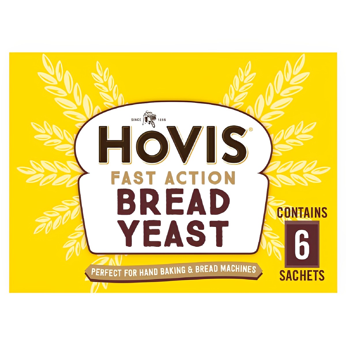 Hovis - Fast Action Bread Yeast 6 Sachets - 42g - Continental Food Store Hovis - Fast Action Bread Yeast 6 Sachets - 42g - Continental Food Store