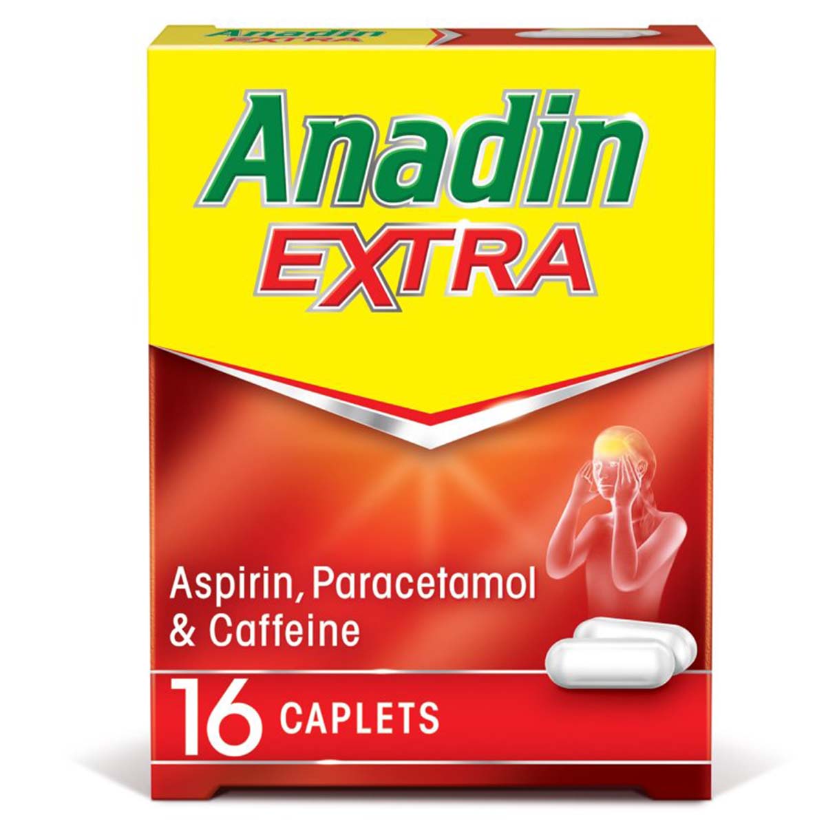 Anadin - Painkiller Tablets Extra - 16pcs - Continental Food Store Anadin - Painkiller Tablets Extra - 16pcs - Continental Food Store