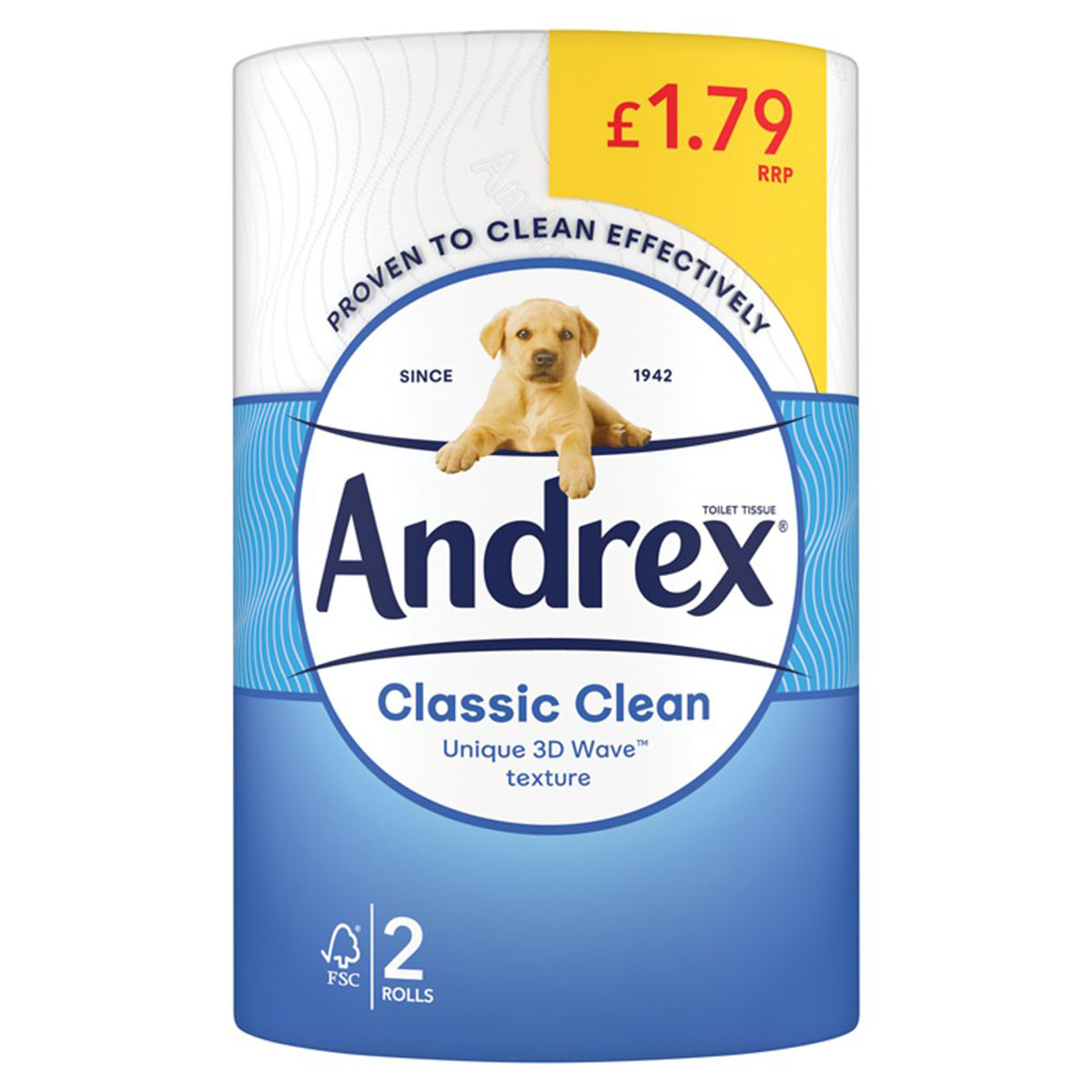Andrex - Classic Clean Toilet Tissue - 2 Rolls - Continental Food Store Andrex - Classic Clean Toilet Tissue - 2 Rolls - Continental Food Store