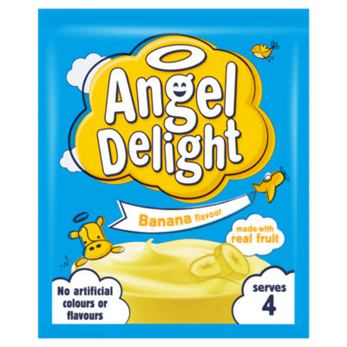 Angel Delight - Banana Flavour Instant Dessert - 4 oz.