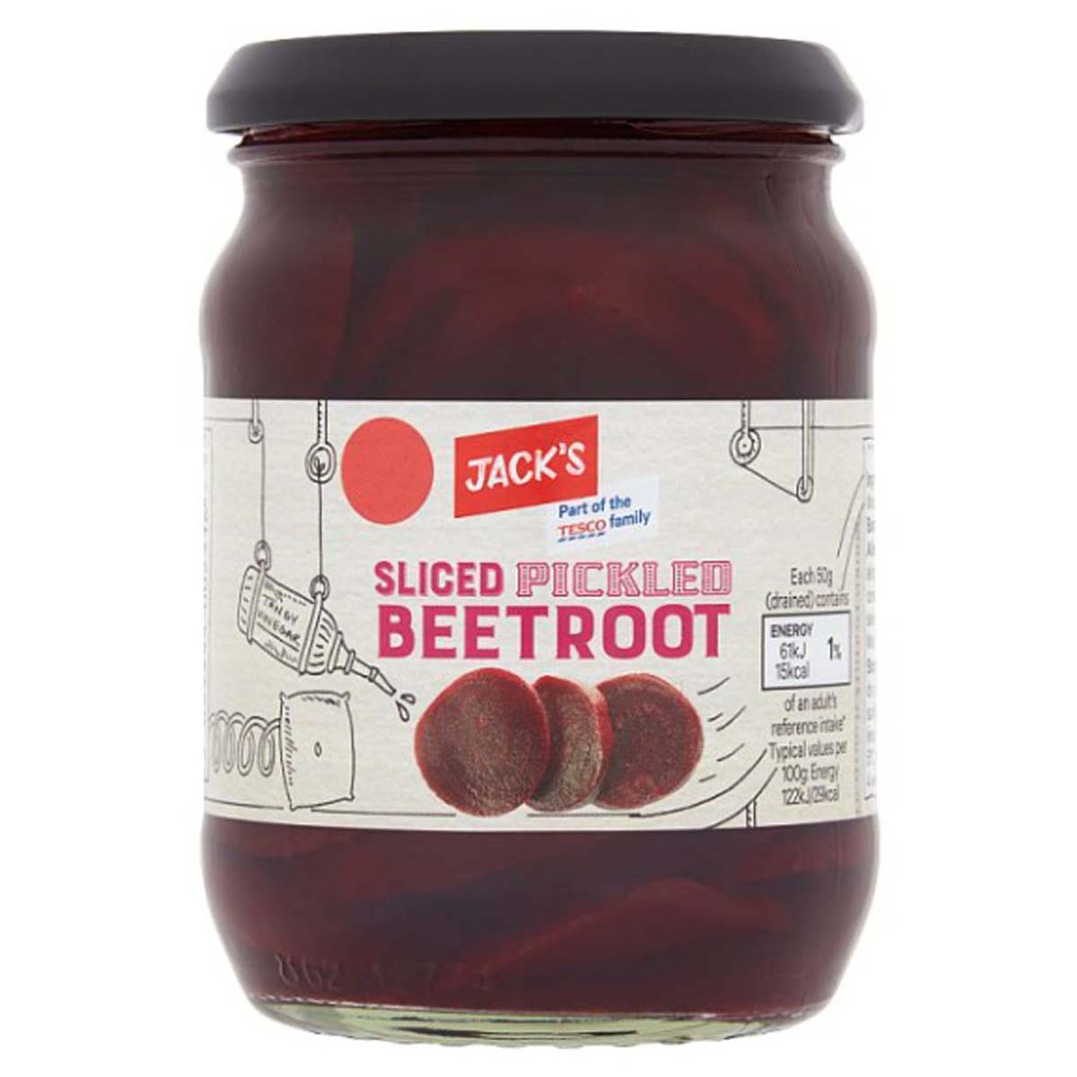 Jack's - Sliced Pickled Beetroot - 340g - Continental Food Store