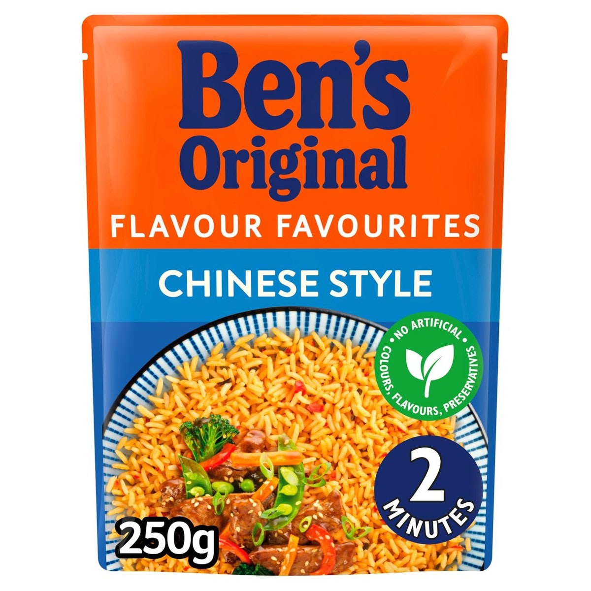 Bens Original - Chinese Style Microwave Rice - 250g - Continental Food Store