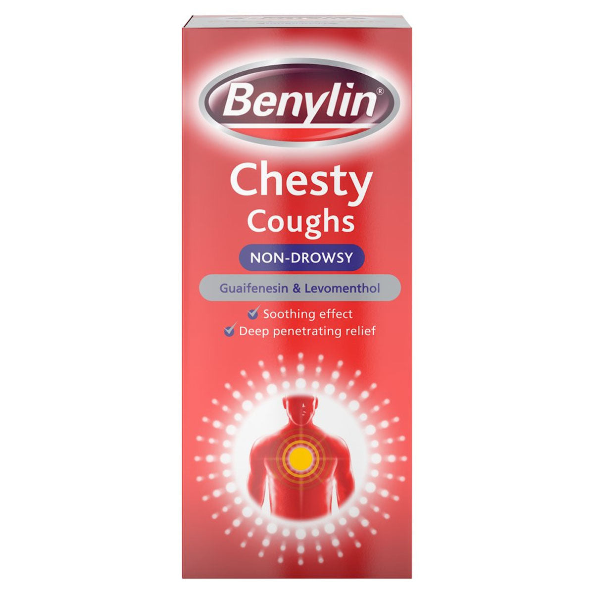 Benylin - Chesty Cough Syrup Non-Drowsy - 150ml - Continental Food Store Benylin - Chesty Cough Syrup Non-Drowsy - 150ml - Continental Food Store