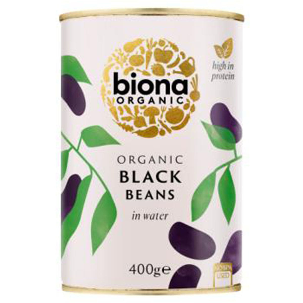 Biona Organic - Organic Black Beans - 400g - Continental Food Store