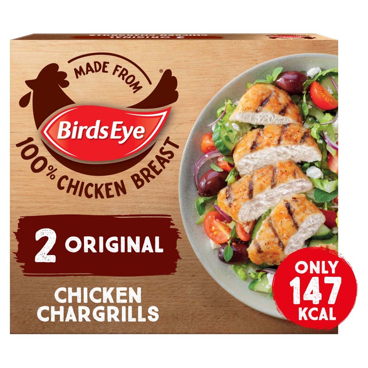 Birds Eye - 2 Original Chicken Chargrills - 170g - Continental Food Store