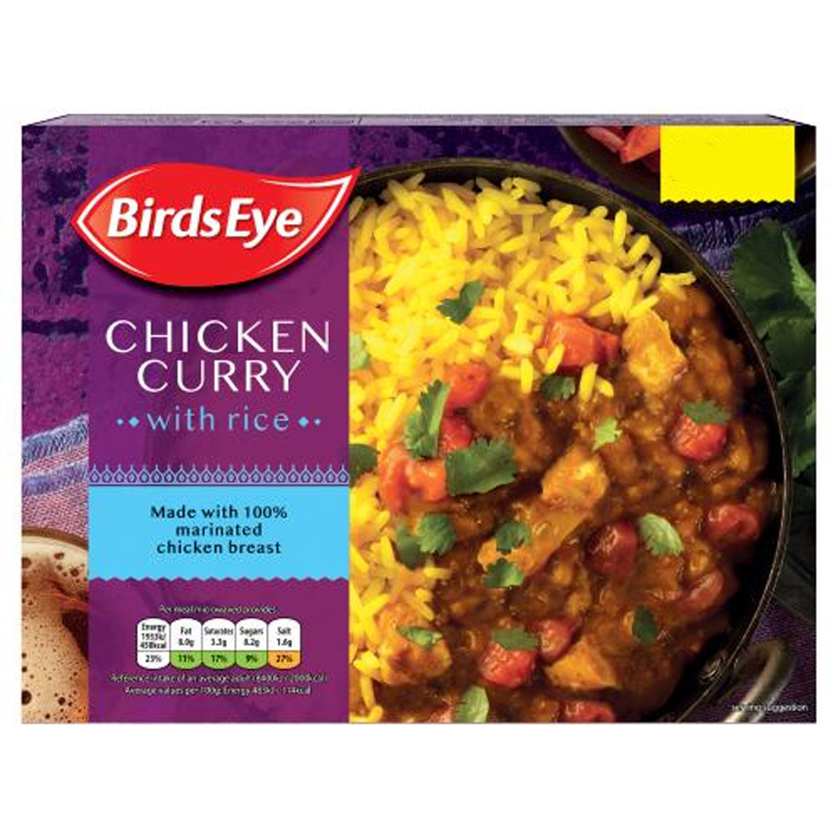 Birds Eye - Chicken Curry with Rice - 400g - Continental Food Store Birds Eye - Chicken Curry with Rice - 400g - Continental Food Store