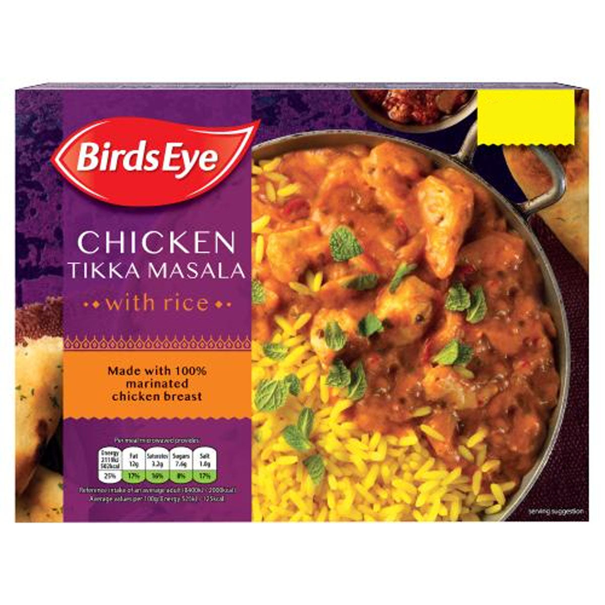 Birds Eye - Chicken Tikka Masala with Rice - 400g - Continental Food Store