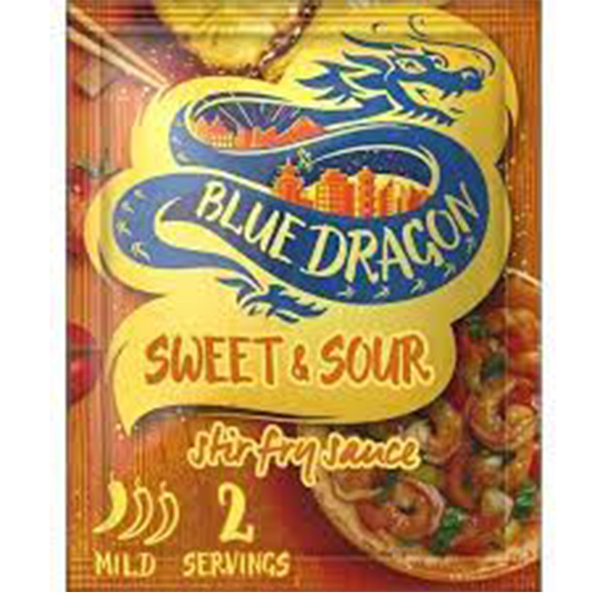 Blue Dragon - Sweet&Sour Sauce - 120g product is the Blue Dragon sweet & sour sauce.