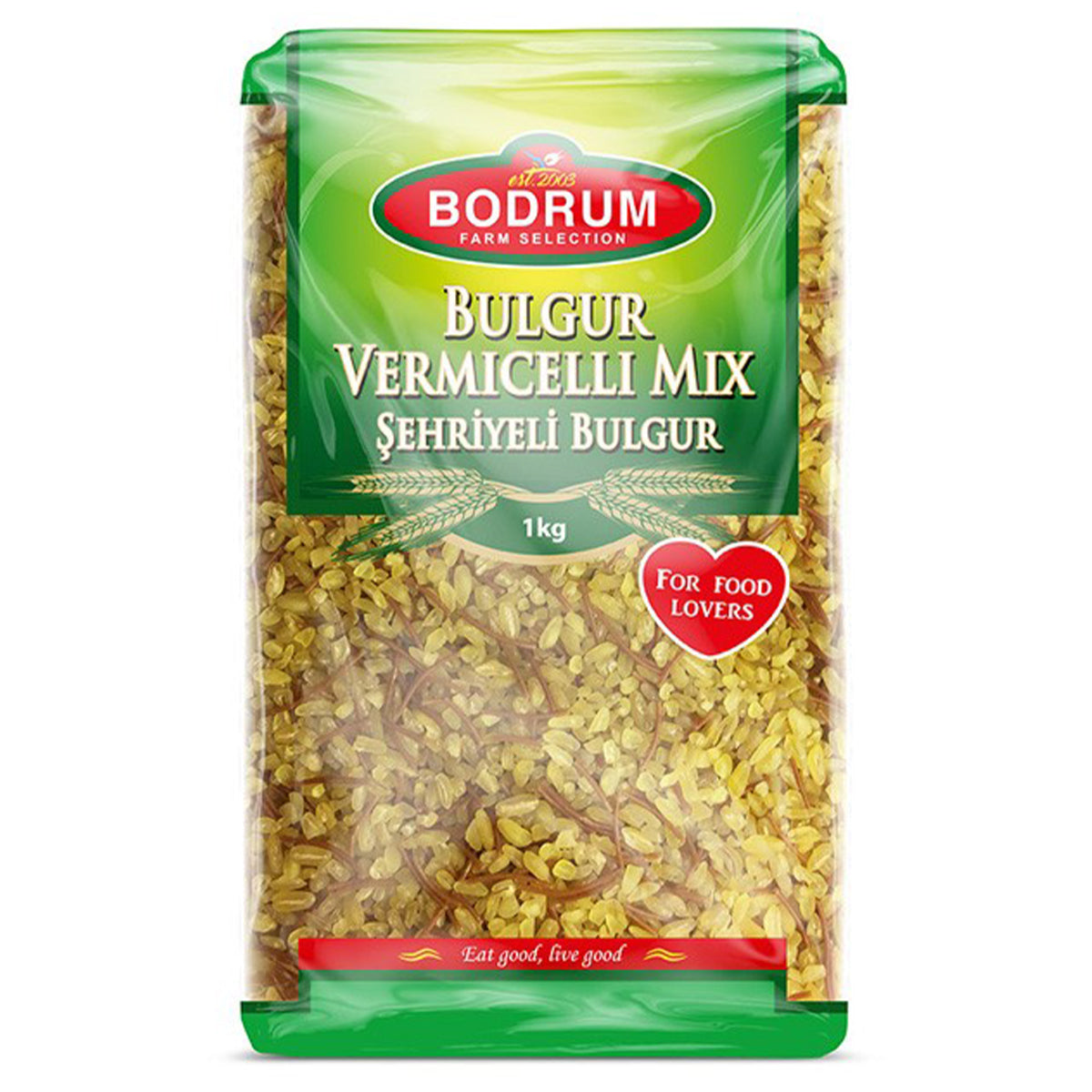 Bodrum - Coarse Bulgur with Vermicelli - 1kg - Continental Food Store Bodrum - Coarse Bulgur with Vermicelli - 1kg - Continental Food Store